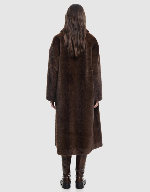Lioness - Moss Faux Fur Coat