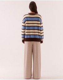 SOVERE - Holland Stripe Crew Knit