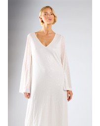 Glamorous - V neck long sleeves midi dress