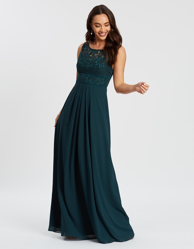 Alabaster The Label - Lace Bateau Dress
