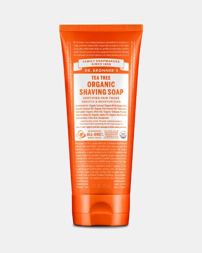 Dr Bronner's - Organic Shaving Soap - Tea Tree