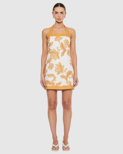 KIVARI - Posie Halter Mini Dress