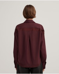 Witchery - Sheer Insert Shirt