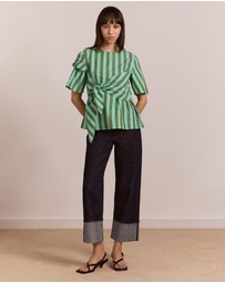 Damson Madder - Estelle T-Shirt Blouse