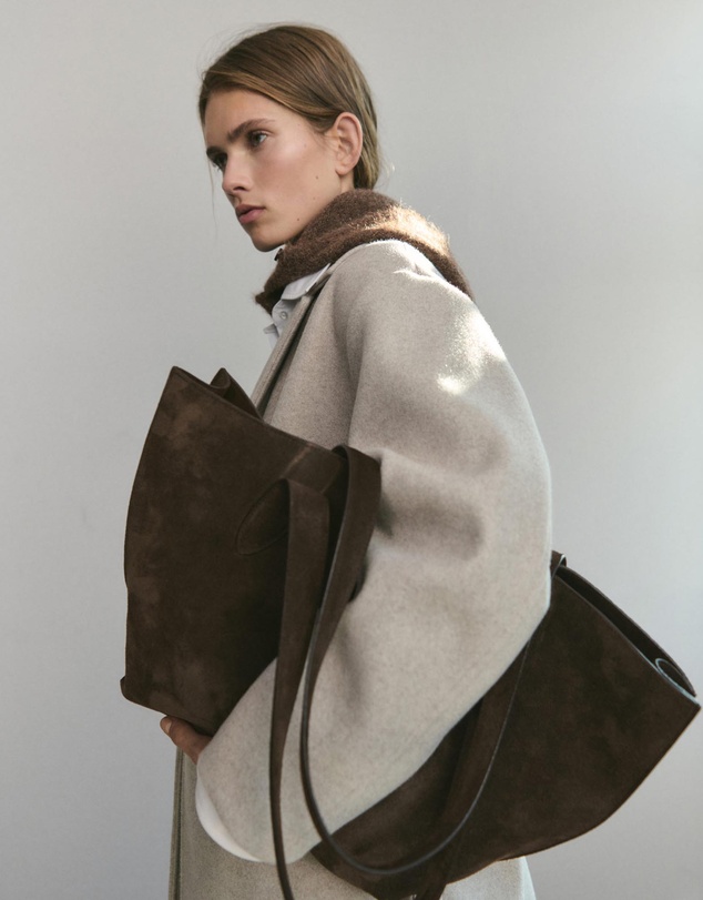 M.N.G - Double-Breasted Midi Coat