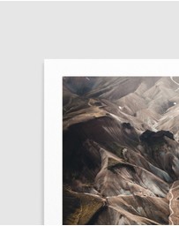 Olive et Oriel - Landmannalaugar by Witold Ziomek Art Print