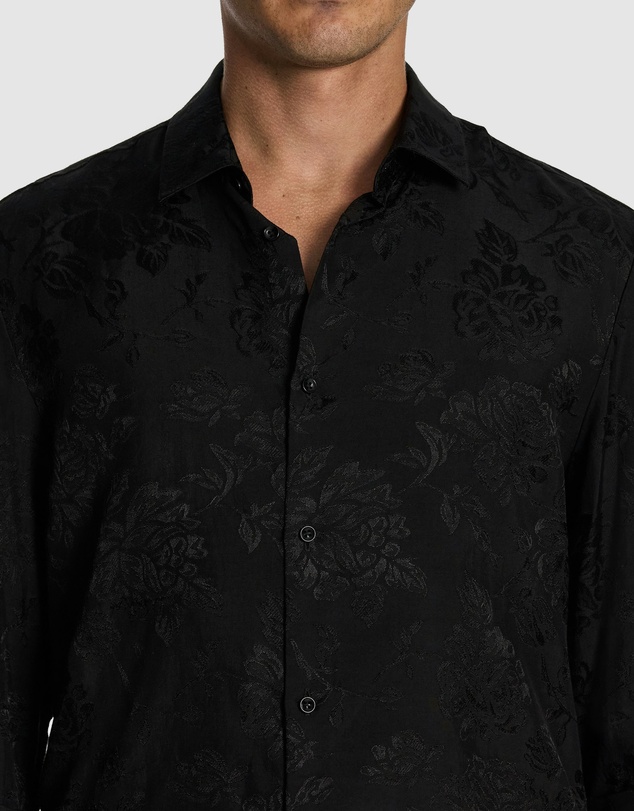 yd. - Kingly Floral Shirt