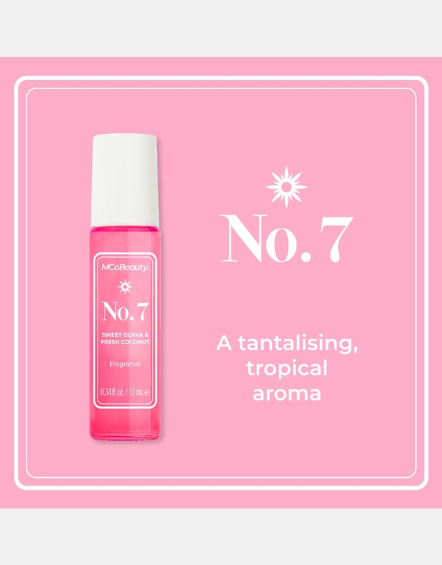 MCoBeauty - Roll-On Fragrance Hair & Body 10mL - No.7 (Sweet Guava & Fresh Coconut)