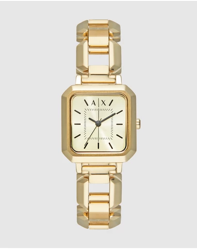 Armani Exchange - Gold Tone Analogue Watch