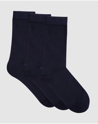 Levante - 3 Pack Mercerised Cotton Sock