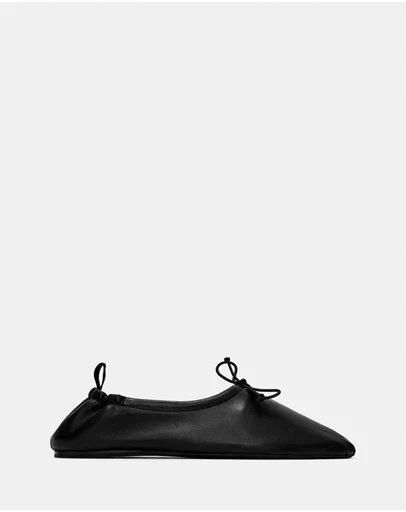 ARKET - Sporty Leather Ballerinas
