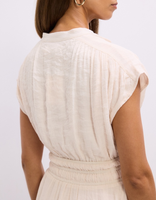 The Fated - Della Gathered Mini Dress