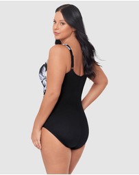 Miraclesuit Swimwear  - Fiore Di Luna Oceanus Plus Sized Shaping Swimsuit