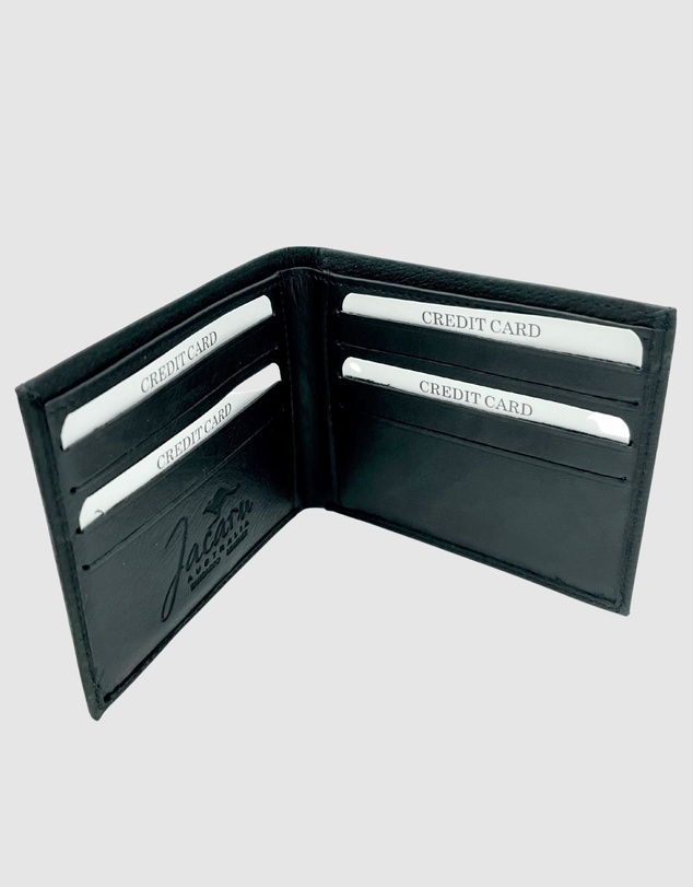 Jacaru - Jacaru 5789 Kangaroo Leather Credit Card Wallet