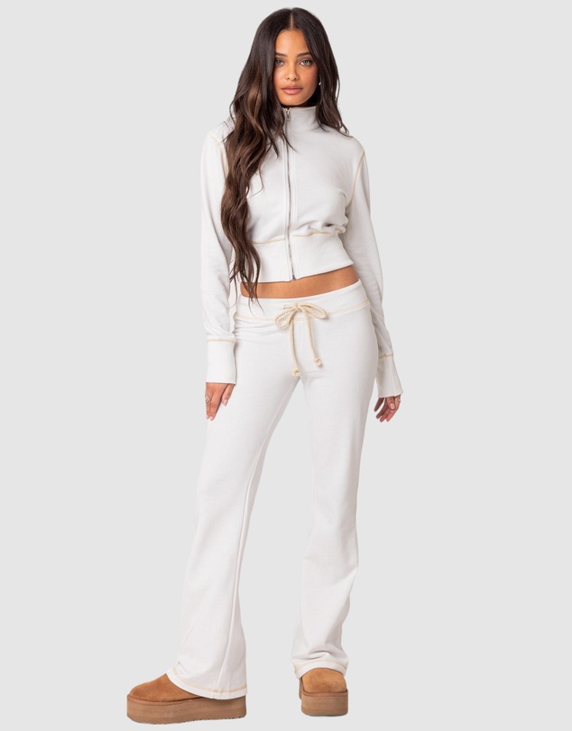 EDIKTED - Alexia Zip Up Sweatshirt