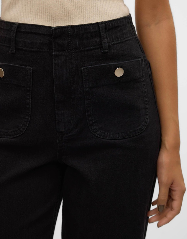 Vero Moda - Kayla High-Rise Wide Jeans