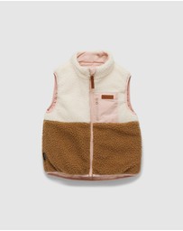 Crywolf - REVERSIBLE YETI VEST Harvest Colourblock