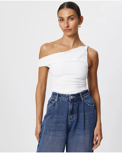 Calli - Twist Strap Top
