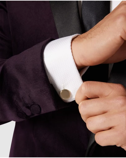 Politix - Champagne Glass Shaped Cufflinks