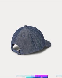 Polo Ralph Lauren - Polo Bear Cotton Chambray Ball Cap - Kids