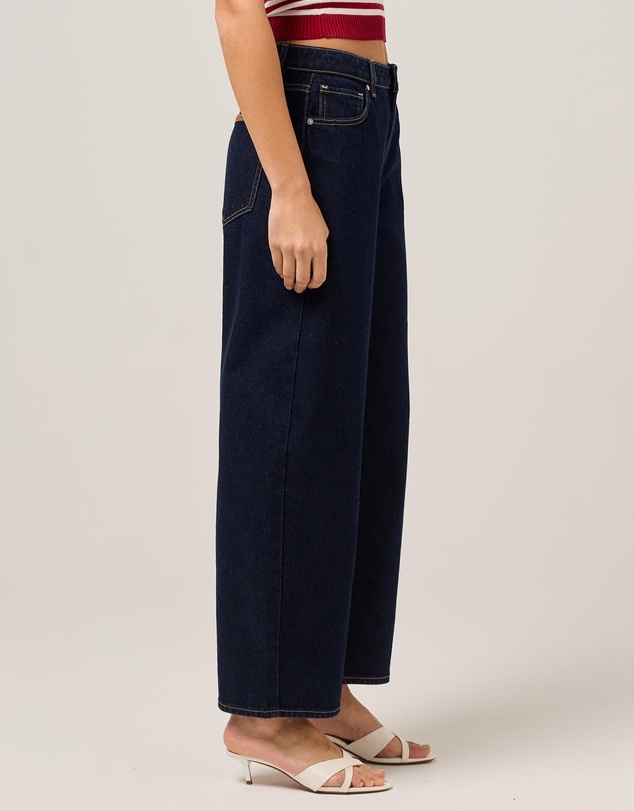 Res x Abrand - Mid Barrel Jeans