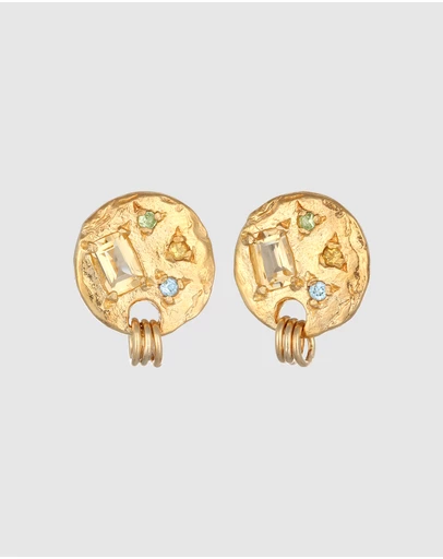 Haze & Glory - ICONIC EXCLUSIVE - Liza Studs - Gold
