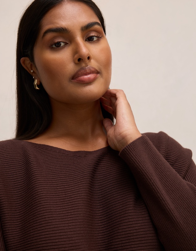 Forever New Curve - Gabbie Curve Essential Knitted Sweater