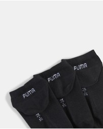 Puma - 3-Pack Plain Sneaker Socks - Babies-Teens