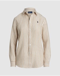 Polo Ralph Lauren - Classic Fit Striped Linen Shirt
