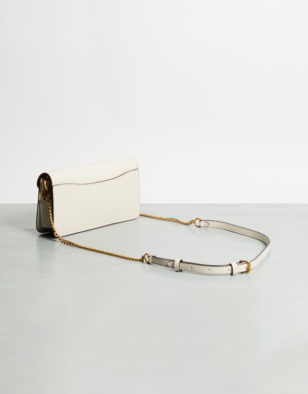 Coach - Polished Pebble Tabby Chain Clutch
