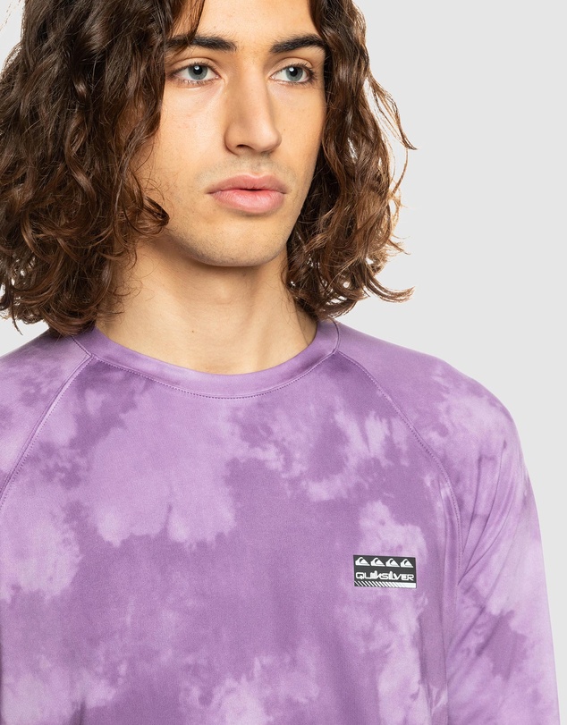 Quiksilver - Training Tie Dye   Long Sleeve T Shirt For Men