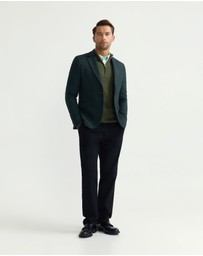 Oxford - Blake Herringbone Wool Blazer