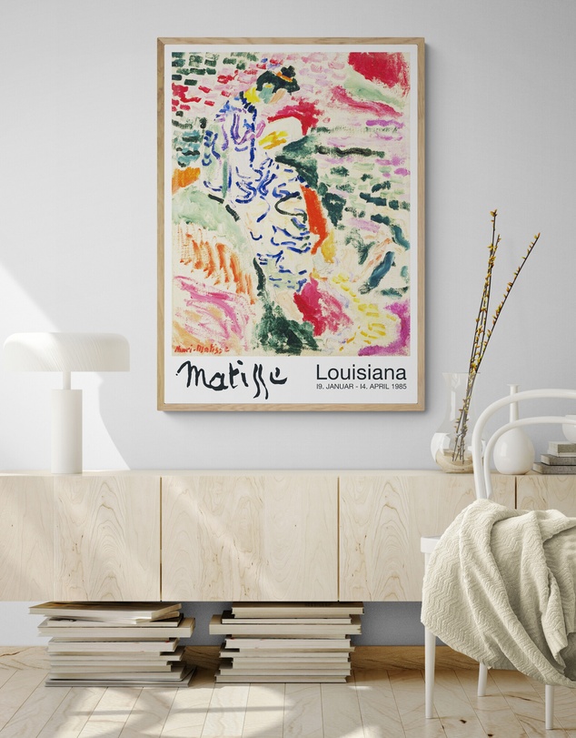Inka Arthouse - Louisiana by Henri Matisse Art Print
