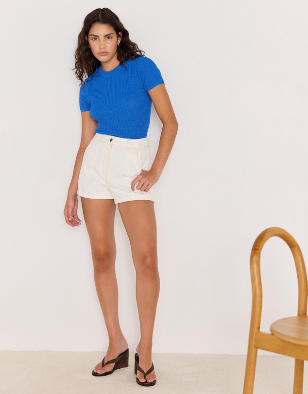 MINKPINK - Apollo Rib Knit Tee