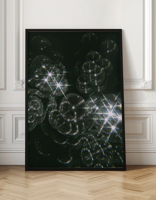 Olive et Oriel - Disco Kaleidoscope - Portrait by Samantha Hearn Art Print