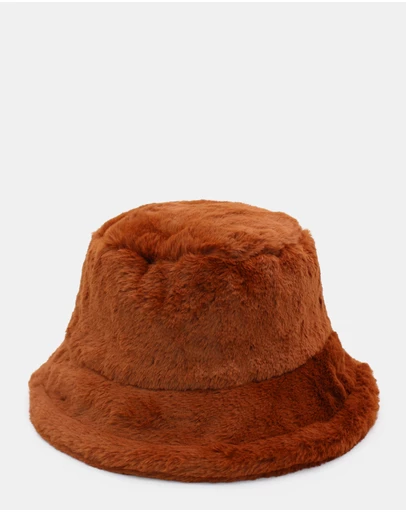 Morgan & Taylor - Carla Faux Fur Bucket Hat