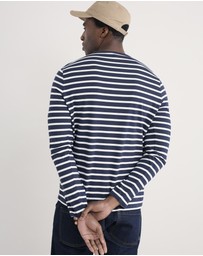Seasalt - Seasalt Cornwall Navy Sailor Shirt