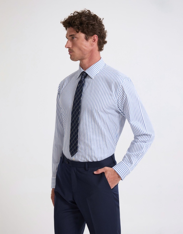 Oxford - Islington Classic Fit Stripe Shirt