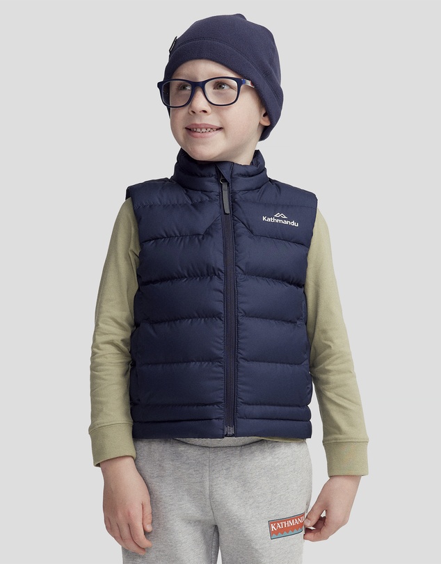 Kathmandu - Epiq Girls Down Puffer Water Repellent Warm Outdoor Winter Vest