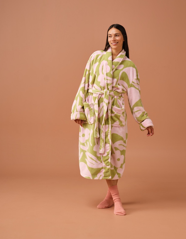 Linen House - Francesca Plush Robe