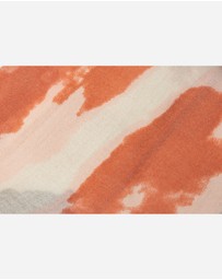 Ozwear Connection Uggs - 100% Australian Wool Print Scarf Orange and Grey