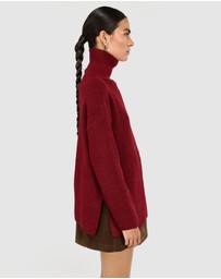 Staple the Label - Sabine Roll Neck Jumper