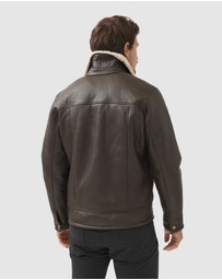 Rodd & Gunn - Arrowtown Shearling Leather Jacket