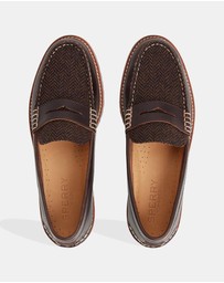 Sperry - Ripple Penny Leather Herringbone - Men's