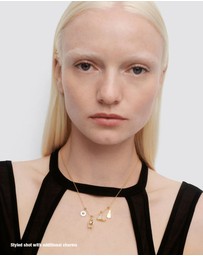 PDPAOLA - Charm Necklace Boat Charm