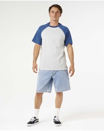 Rip Curl - Plain Raglan Tee