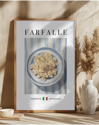 Olive et Oriel - Farfalle by Andreas Magnusson Art Print