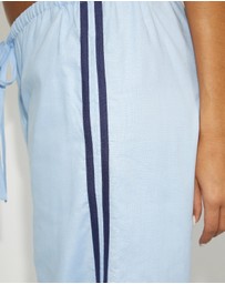 Dazie - Aloe Stripe Linen Blend Pants
