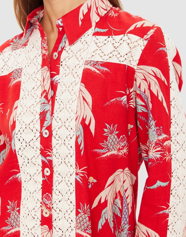 The Upside - Palma Bobbi Collared Shirt