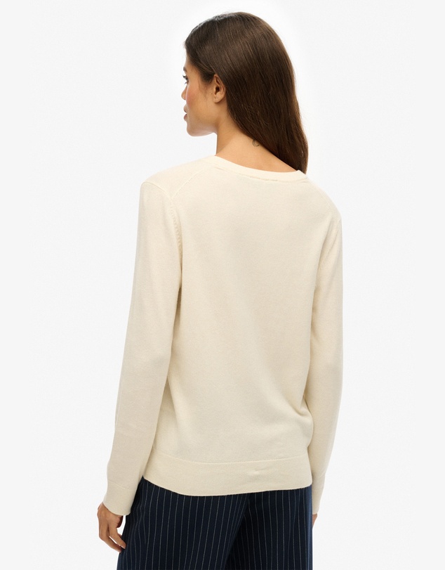 Superdry - Classic V Neck Slim Fit Jumper